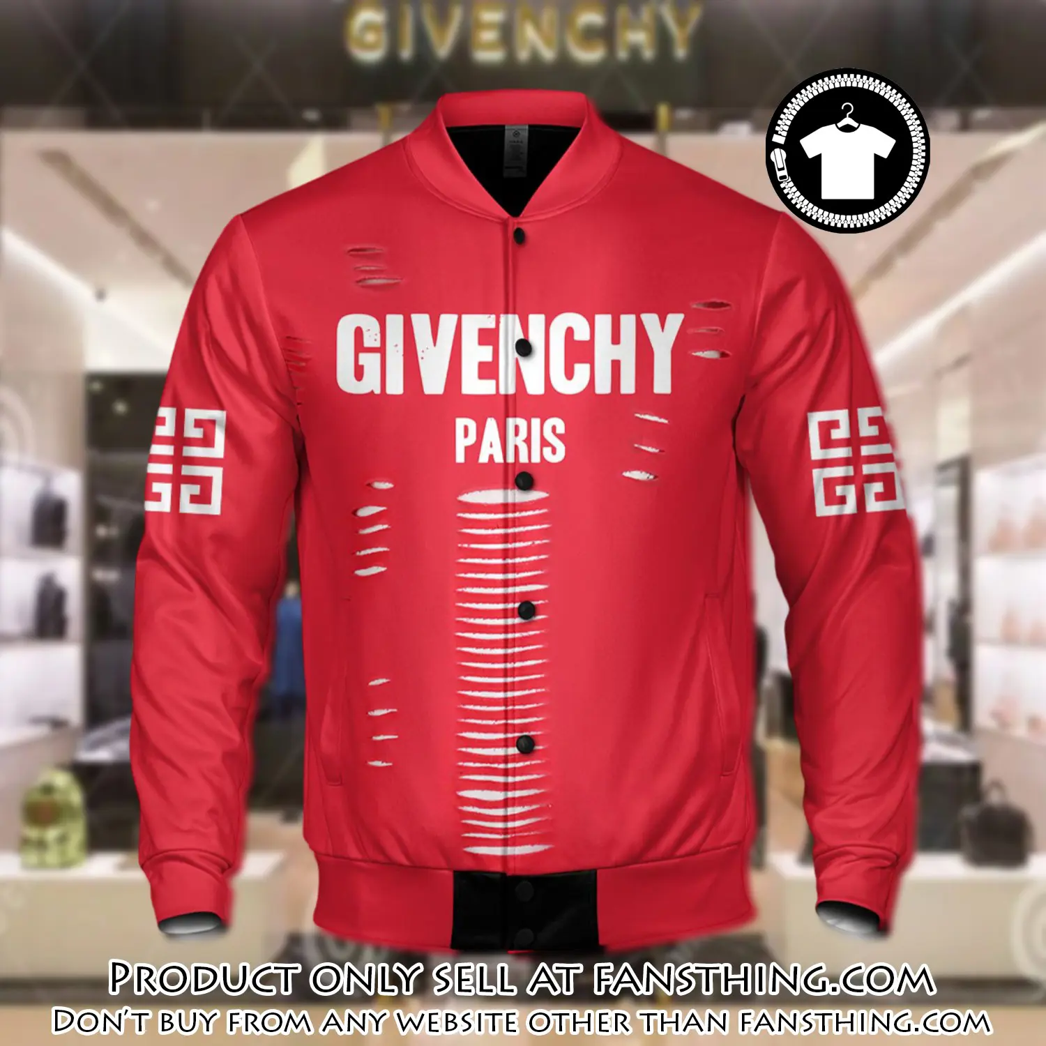 Luxury givenchy varsity premium baseball jacket bjv1047 fst0235523